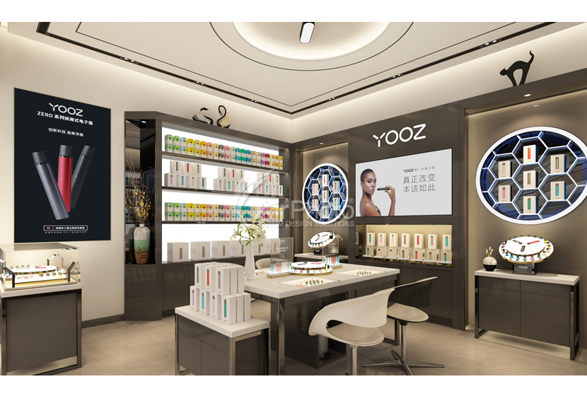 YOOZ | 电子烟品牌体验店SI设计-5