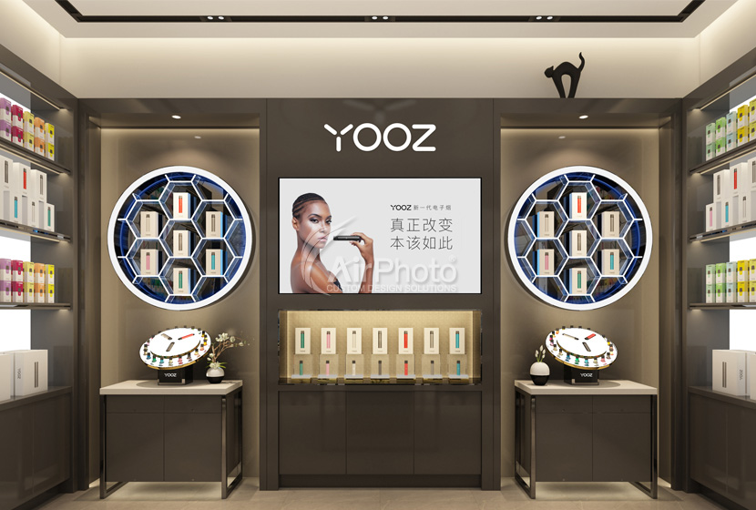 YOOZ | 电子烟品牌体验店SI设计-3